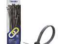 Хомут кабельный нейлоновый черн. 4.8х400 (уп.100шт) TOKOV ELECTRIC TKE-HNS-4.8-400-B/100