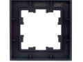Рамка 1-м BRITE РУ-1-2-БрД стекло дым. IEK BR-M12-G-K30