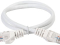 Патч-корд кат.5E UTP 10м бел. GENERICA PC08-C5EU-10M-G