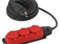 Удлинитель 3х5м с заземл. IP44 КГ 3х1.5 каучук UK-3e-3x1.5-5m-IP44(KG) Эра Б0057579