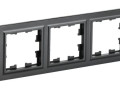 Рамка 5-м BRITE РУ-5-БрЧ черн. IEK BR-M52-K02