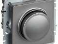 Светорегулятор СП BRITE пов-наж. 600Вт СС10-1-0-БрС механизм сталь IEK BR-D20-0600-K46