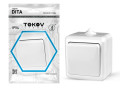 Выключатель 1-кл. ОП Dita IP54 10А 250В бел. TOKOV ELECTRIC TKL-DT-V1-C01-IP54