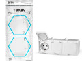 Розетка 3-м ОП Dita 16А IP54 250В с заземл. с крышкой бел. TOKOV ELECTRIC TKL-DT-R3Z-C01-IP54