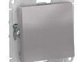 Переключатель 1-кл. AtlasDesign Aqua IP44 (сх. 6) 10AX механизм алюм. SE ATN440361