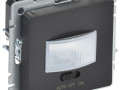 Датчик движения BRITE ДС10-1-БрЧ механизм черн. IEK BR-MS10-N-150-05-K02