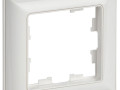 Рамка 1-м BRITE РУ-1-Бр бел./бел. IEK BR-M12-12-K01