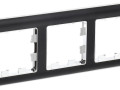 Рамка 3-м BRITE РУ-3-Бр хром/черн. IEK BR-M32-12-2-K23