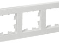 Рамка 3-м BRITE РУ-3-Бр бел. рифленый IEK BR-M32-51-K01