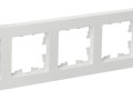 Рамка 5-м BRITE РУ-5-Бр бел. рифленый IEK BR-M52-51-K01