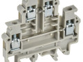 Колодка клеммная CTS-ML ARMAFIX 2 ур. 4кв.мм сер. IEK YCT13-00-2-K03-004