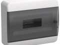 Корпус ЩРН-П-12 TEKFOR IP41 черн. прозр. дверь пластик. IEK TF5-KP12-N-12-41-K01-K03