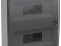 Корпус ЩРН-П-24 TEKFOR IP41 черн. прозр. дверь пластик. IEK TF5-KP12-N-24-41-K01-K03