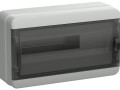 Корпус КМПн-18 TEKFOR IP65 черн. прозр. дверь пластик. IEK TF5-KP72-N-18-65-K03-K02