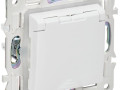 Розетка 1-м SKANDY 16А IP44 с заземл. защ. шторки с крышкой SK-R11W арктич. бел. IEK SK-R16-16-44-K01