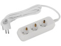 Удлинитель 3х1.5м с заземл. 16А IP20 GREEN LINE UDL-16-315-E ПВС 3х1 Эра Б0065038