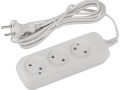Удлинитель 3х3м без заземл. 6А IP20 GREEN LINE UDL-6-330 ШВВП 2х0.75 Эра Б0065041