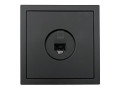 Розетка компьютерная 1-м СП ZIMA IP20 механизм черн. бархат LEZARD 704-4288-140