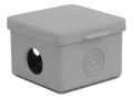 Коробка распределительная ОП 65х65х50мм 4 каб. вводов IP54 сер. TOKOV ELECTRIC TKE-KR-65-65-50-C06