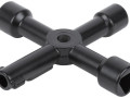 Ключ универсальный для электрошкафов 4-в-1 FIT 60105