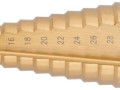 Сверло ступенчатое HSS по металлу 13 ступеней 6-30мм MOS 36383М