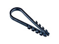 Дюбель-хомут PCD-R 11-18-55-100BL для круглого кабеля PA6.6 черн. (уп.100шт) JazzWay 5054868