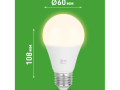 Лампа светодиодная GREEN LINE A60-20W-830-E27 GL 20Вт груша 3000К свет тепл. E27 Эра Б0067106