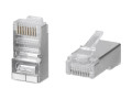 Коннектор RJ-45(8P8C) кат.5E экранир. универс. (уп.100шт) TOKOV ELECTRIC TKE-CN-5E24-STP
