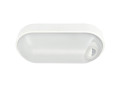 Светильник светодиодный WP 15 C 12W OP 840 W10L22 WH MDM 220х106х60мм 12Вт 4000К IP54 ЖКХ овал. пылевлагозащ. с датчиком движ. бел. Русский Свет 15071524500