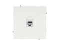 Розетка компьютерная 1-м KANT RJ45 кат.6A без шторки бел. магнолия DKC 7000673
