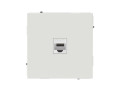Розетка компьютерная 1-м KANT RJ45 кат.6A без шторки бел. песок DKC 7010673