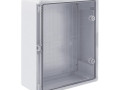 Корпус ударопрочный ЩМПп 500х400х180 IK10 IP65 прозр. дверь АБС пластик PRIZMA TOKOV ELECTRIC TKE-PZ-CPB06-IK10-IP65