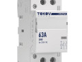 Контактор модульный 36мм 63А 230В АС 2НО PRIZMA TOKOV ELECTRIC TKE-PZ-MC-2-63-230-20