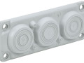 Ввод кабельный мембранный 6 отверстий d6-59мм IP65 (без клипс) TITAN IEK TI-01D-MC-006-65