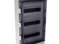 Бокс модульный накладной PDB/W 4036 GR (ЩРН-ПГ-36) IP65 пластик. JazzWay 5072169