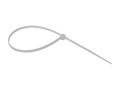 Хомут кабельный (стяжка) PCT 2.5х200-100WH 2.5х200 PA6.6 бел. (уп.100шт) JazzWay 5053618