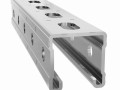 Профиль Strut С-образный перфорир. 41х41 L3000 2.5мм TOKOV ELECTRIC TKE-STP-41-41-2.5-3000