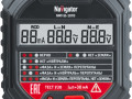 Тестер 95 797 NMT-St-107D для розеток и УЗО с вольтметром Navigator 95797