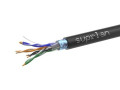 Кабель витая пара F/UTP кат.5E 4х2х0.51 solid Cu PE Out Premium (м) SUPRLAN 01-1010-4