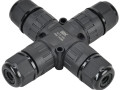 Коннектор кабельный герметичный WTP-108 3 PIN IP68 IEK UWC10-X-024-3-68