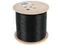 Кабель витая пара F/UTP 4х2х24AWG(0.51мм) кат.5E PE outdoor Fluke tested 305м (м) PRO TOKOV ELECTRIC TKP-C05-F42-5E-305-OD