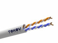 Кабель витая пара U/UTP 2х2х24AWG кат.5E PVC indoor 305м (м) TOKOV ELECTRIC TKE-C06-U22-5E-305-PVC