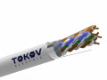 Кабель витая пара F/UTP 4х2х24AWG(0.48мм) кат.5E PVC indoor Fluke tested 305м (м) TOKOV ELECTRIC TKE-C06-F/UTP-42-5E-305