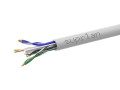 Кабель витая пара U/UTP кат.6 4х2х23AWG solid Cu PVC Six сер. (м) SUPRLAN 01-0316-1