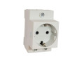 Розетка AC 30-111 с заземл. контактом на DIN-рейку (R) CHINT 775001