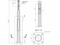 Опора ОГКф-6.0(К200-150-4х20)-ц Пересвет В00000171