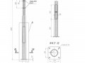 Опора ОГКф-3.0(К170-130-4х14)-ц Пересвет В00001415