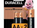 Элемент питания алкалиновый LR MN 1500/LR6 Basic BP-2 (блист.2шт) Duracell Б0014044/Б0026814