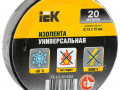 Изолента ПВХ 0.13х15мм (рул.20м) черн. IEK UIZ-13-10-K02