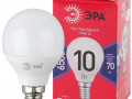 Лампа светодиодная ECO LED P45-10W-865-E14 R (диод шар 10Вт холодн. E14) (10/100/3600) Эра Б0045354